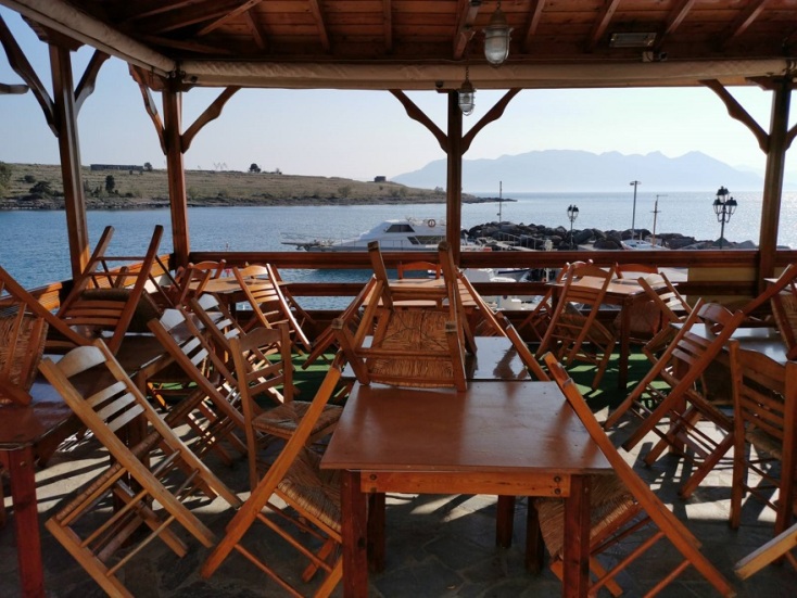 Κλειστά καταστήματα στον πεζόδρομο της Πέρδικας μετά από απόφαση της κυβέρνησης