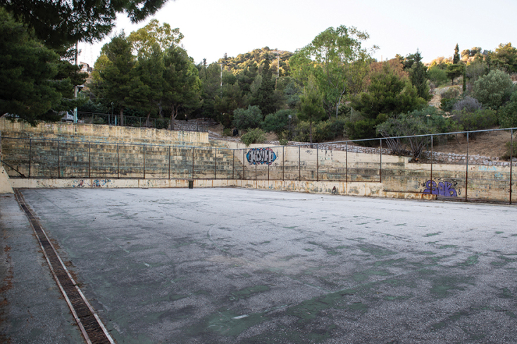 Το γήπεδο Μπάσκετ της Αγίας Βαρβάρας