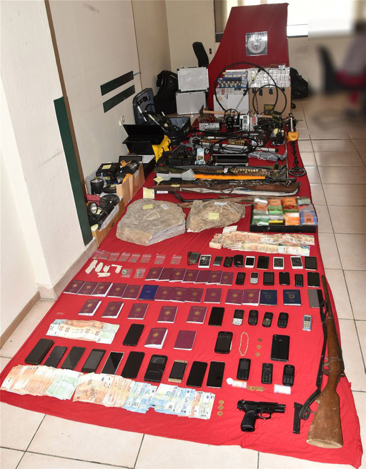 Κατασχεμένα αντικείμενα από τη δράση εγκληματικών οργανώσεων σε νομό της Κέντρικης Μακεδονίας