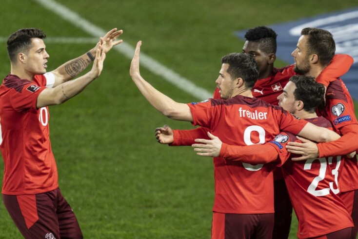 Η εθνική ομάδα της Ελβετίας