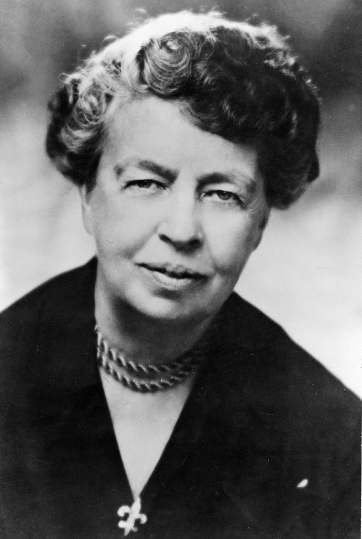 Ασπρόμαυρο πορτραίτο της Eleanor Roosevelt ©Getty Images/ Print Collector 