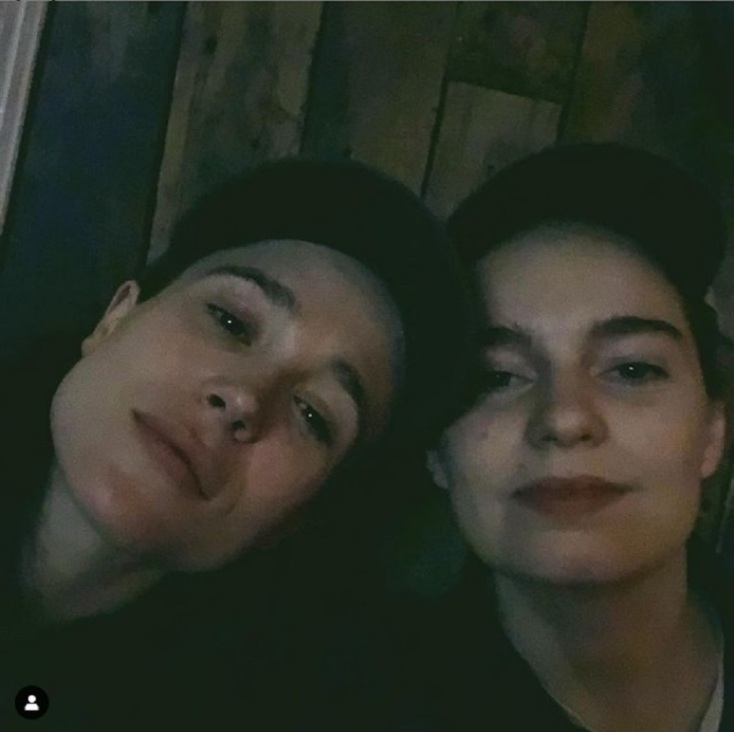 Elliot Page και Emma Portner ©instagram