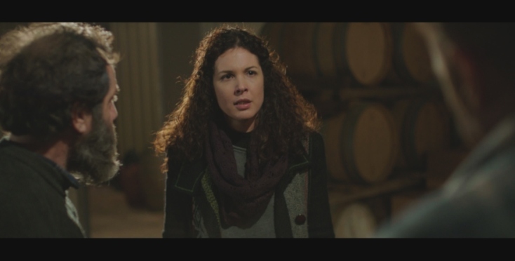 "Ένας ήσυχος άνθρωπος", το πρωταγωνιστικό τρίο της ταινίας Τάκης Σακελλαρίου, Κατερίνα Παπαναστασάτου και Χρήστος Στρέπκος εν δράσει