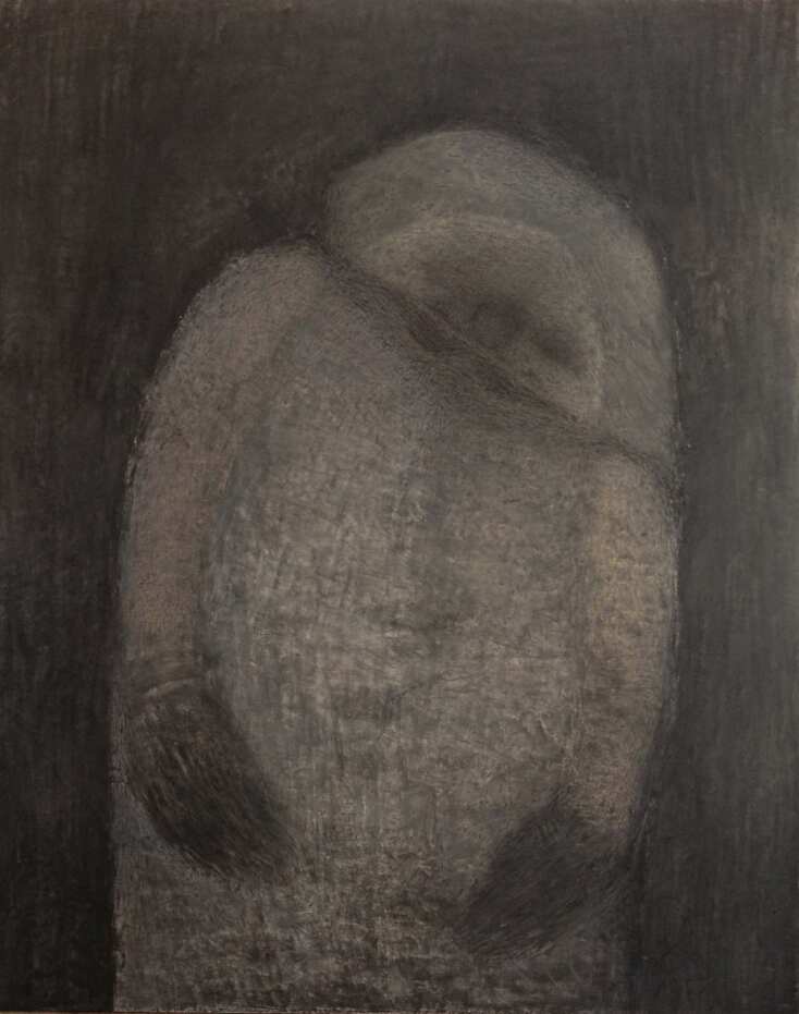 Πίνακας της Βαρβάρας Λιακουνάκου με τίτλο Ένωση 