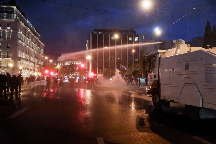 Επεισόδια στο Πανεκπαιδευτικό Συλλαλητήριο