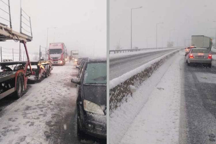Αυτοκίνητο τυλίχτηκε στις φλόγες στην Εγνατία