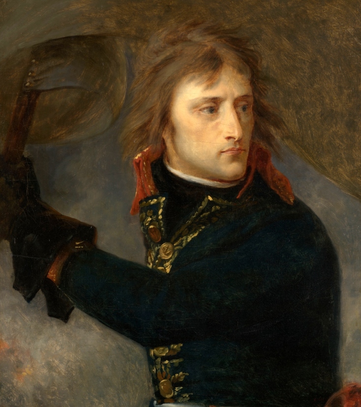 "O Βοναπάρτης στη γέφυρα της Αρκόλης" (1796) του Αντουάν-Ζαν Γκρο από το Μουσείο του Λούβρου στην Εθνική Πινακοθήκη