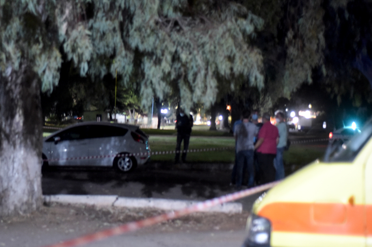 To σημείο που βρέθηκε νεκρός ο διοικητής του ΑΤ Ερέτριας © EUROKINISSI