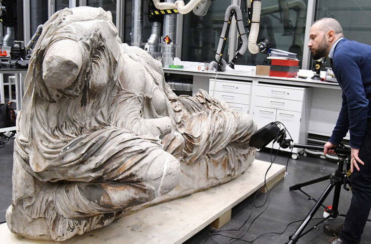 Έρευνα για την πολυχρωμία των γλυπτών του Παρθενώνα 