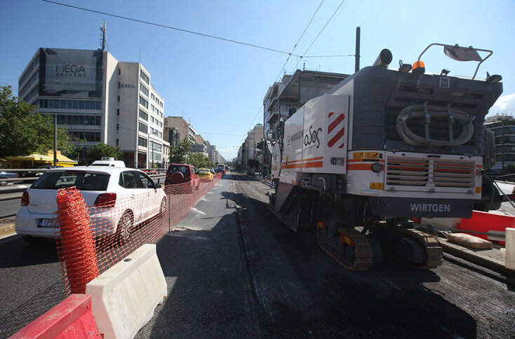 Τα έργα στη λεωφόρο Συγγρού θα διαρκέσουν 15 ημέρες