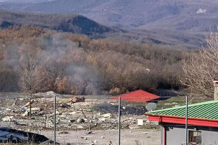 Κρανίου Τόπος στο εργοστάσιο στα Γρεβενά όπου σημειώθηκε η ισχυρή  έκρηξη