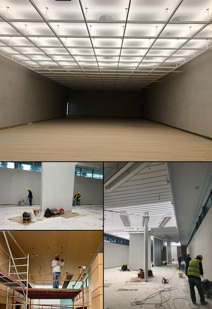 Εθνική Πινακοθήκη: Συνεχίζονται οι εργασίες αποκατάστασης - Τον Μάρτιο 2021 η παράδοση του έργου