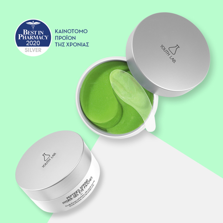 YOUTH LAB. “PEPTIDES SPRING HYDRA-GEL EYE PATCHES