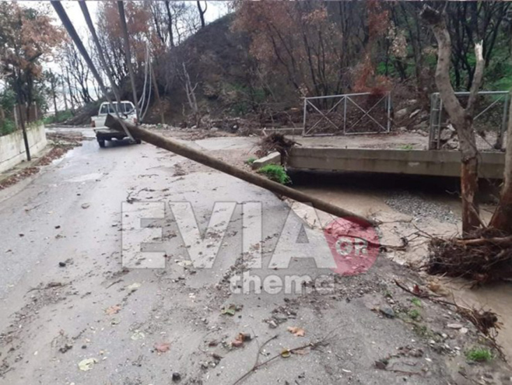 Ο Διομήδης φέρνει προβλήματα και στην Βόρεια Εύβοια