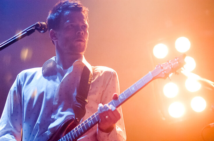 Στιγμιότυπο από τη συναυλία των Faithless στην Αθήνα το 1999