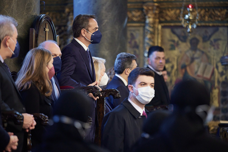 Ο πρωθυπουργός Κυριάκος Μητσοτάκης