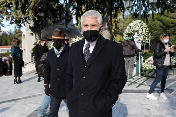 Κηδεία του ζωγράφου Αλέκου Φασιανού