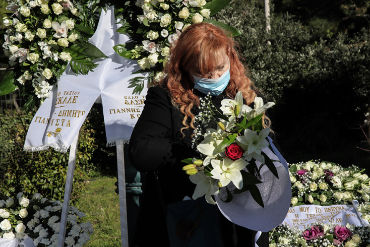 Κηδεία του ζωγράφου Αλέκου Φασιανού