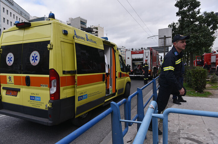 Πυρκαγιά στο ξενοδοχείο Athenaeum Palace επί της λεωφόρου Συγγρού