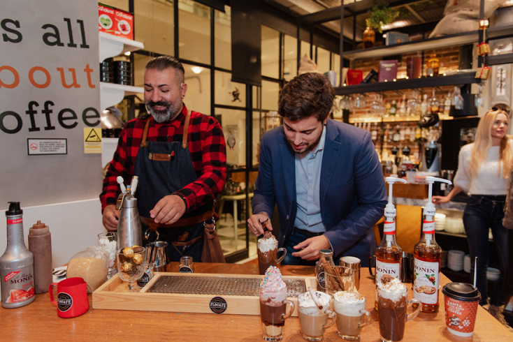 Flocafe Party_Σταύρος Λαμπρινίδης_Γιάννης Χατζηγεωργίου