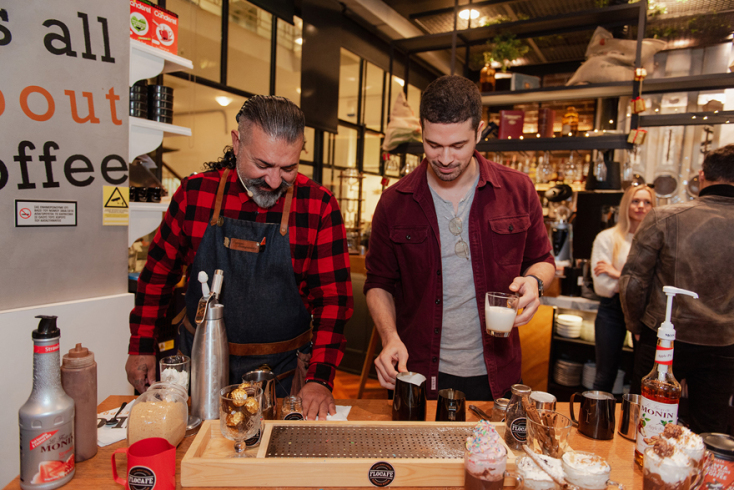 Flocafe Party_Σταύρος Λαμπρινίδης_Σπύρος Μαργαρίτης