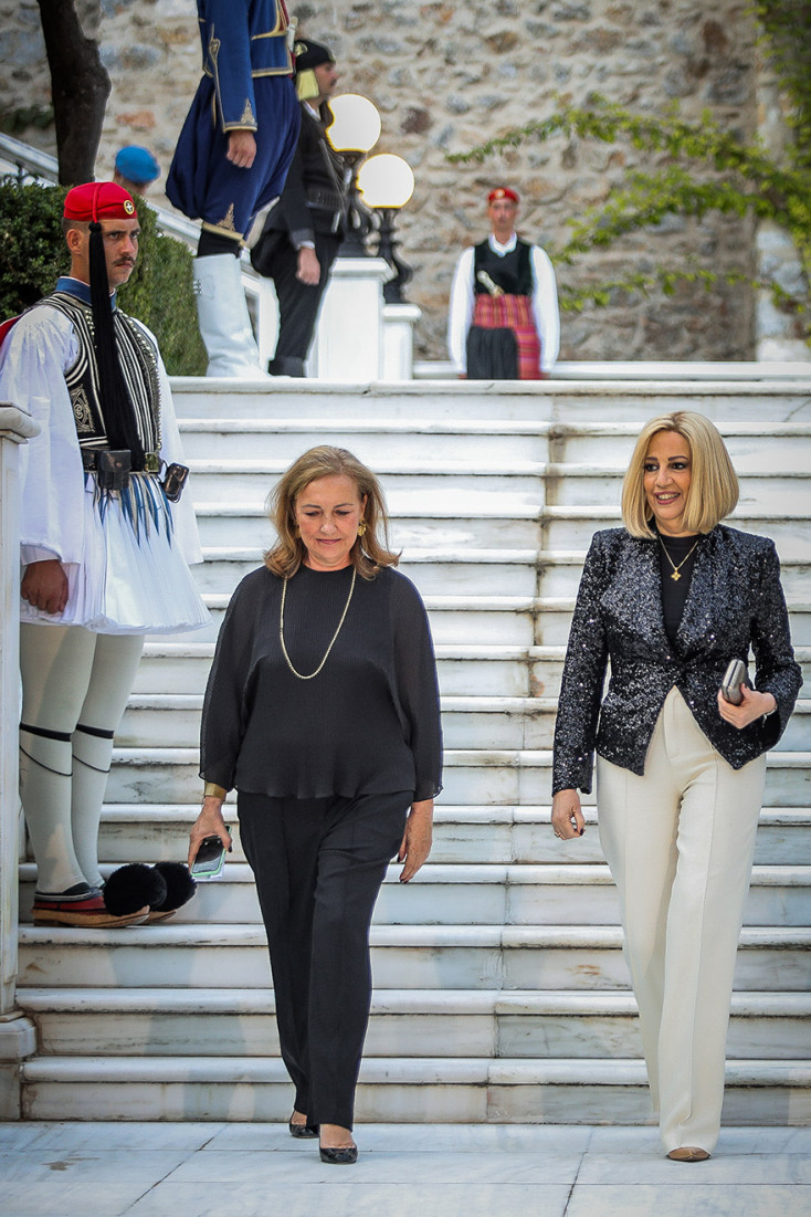 ΦΩΦΗ ΓΕΝΝΗΜΑΤΑ / ΔΕΞΙΩΣΗ ΣΤΟ ΠΡΟΕΔΡΙΚΟ ΜΕΓΑΡΟ ΓΙΑ ΤΗΝ 46Η ΕΠΕΤΕΙΟ ΑΠΟ ΤΗΝ ΑΠΟΚΑΤΑΣΤΑΣΗ ΤΗΣ ΔΗΜΟΚΡΑΤΙΑΣ ΤΗΝ ΧΩΡΑ 