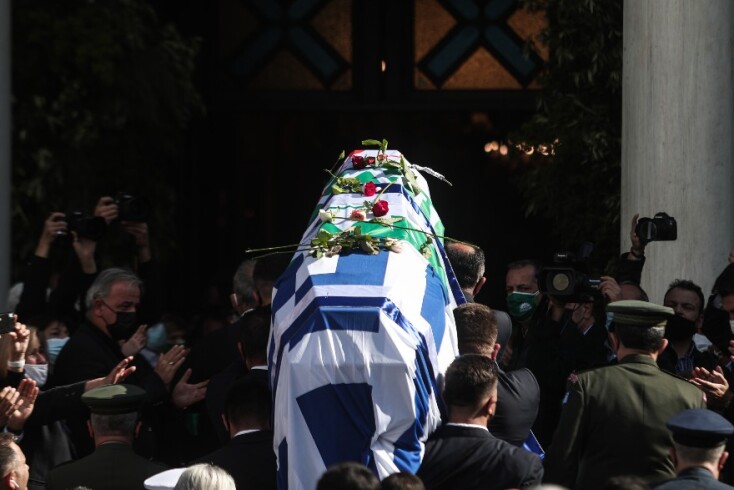 Η σορός της Φώφης Γεννηματά 