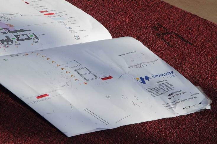 Στιγμιότυπο από συναυλία την συναυλία των Foo Fighers στο Ηρώδειο