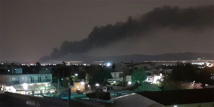 Σε εργοστάσιο πλαστικών η φωτιά στον Ασπρόπυργο