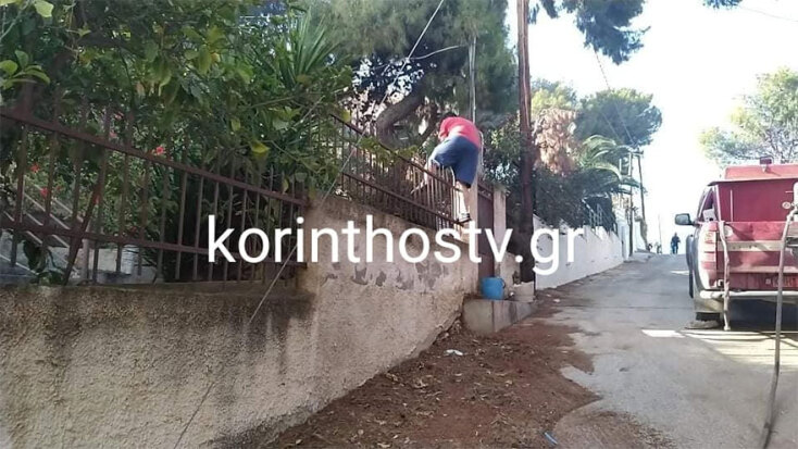 Κορινθία: Οι φλόγες απείλησαν σπίτια στα Ίσθμια, με κατοίκους να αγωνιούν για τις περιουσίες τους