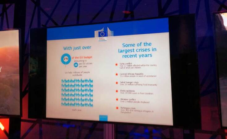 ανθρωπιστική βοήθεια, Ευρωπαϊκή Ένωση