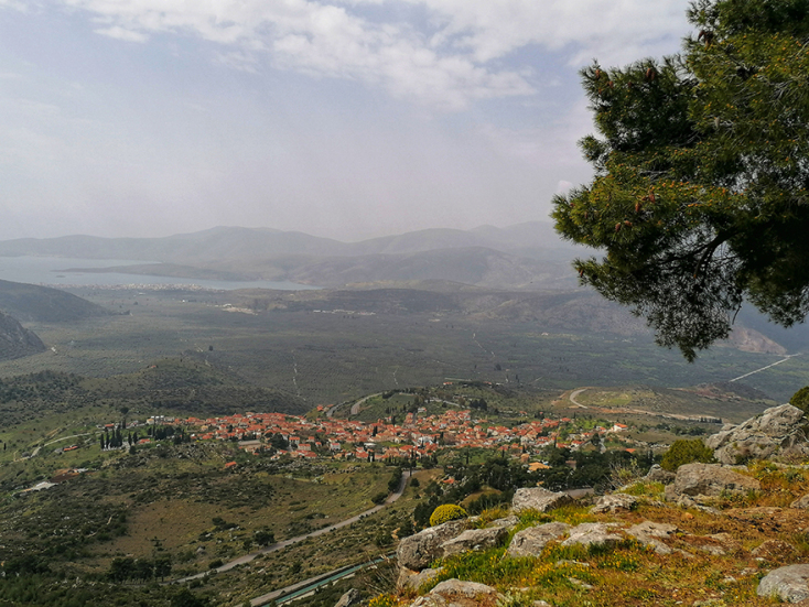 Η θέα από το Κέντρο Παγκόσμιου Κέντρου για την Κυκλική Οικονομία &amp; τον Πολιτισμό