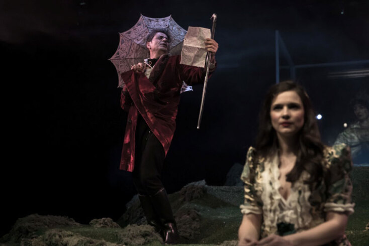 Κώστας Φαλελάκης &amp; Ευγενία Δημητροπούλου στην παράσταση «Περηφάνια και προκατάληψη» στο θέατρο Αλκυονίς