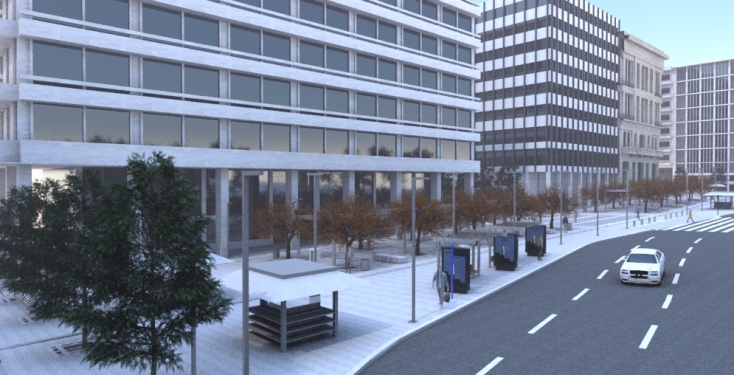 Η κάτω πλατεία Συντάγματος το Φθινόπωρο 