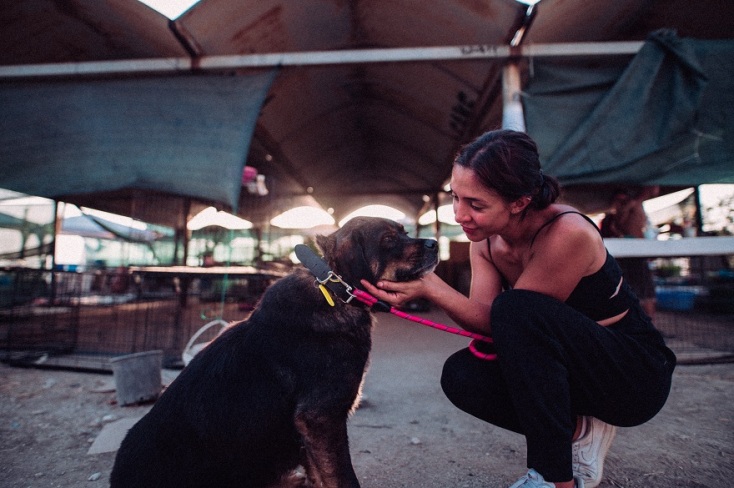 Στιγμιότυπο από τον σταθμό Γαλατσίου. 