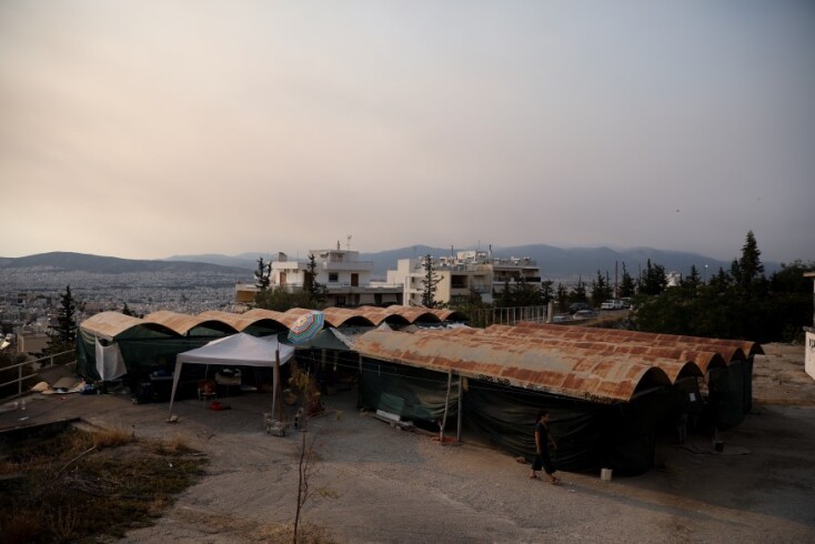 Γαλάτσι: Ο χώρος προστασίας ζώων από πυρόπληκτες περιοχές © EUROKINISSI/ΔΗΜΗΤΡΟΠΟΥΛΟΣ ΣΩΤΗΡΗΣ