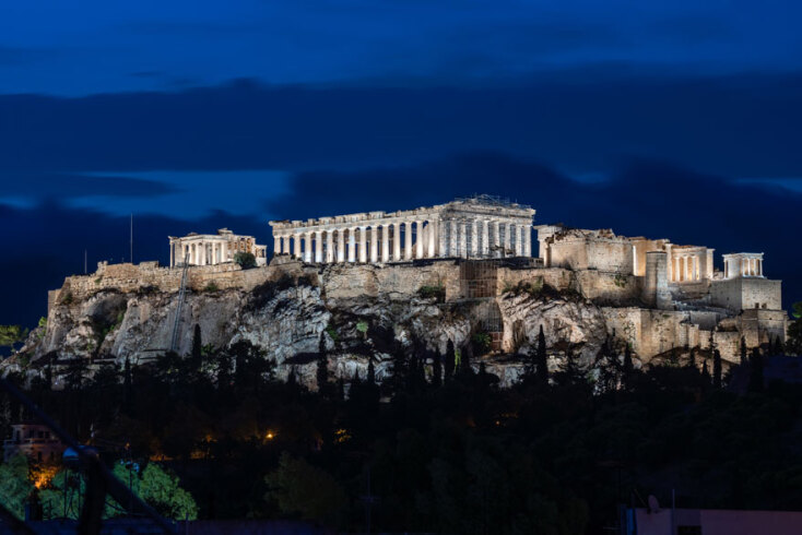 Ο νέος φωτισμός της Ακρόπολης από την Ελευθερία Ντεκώ