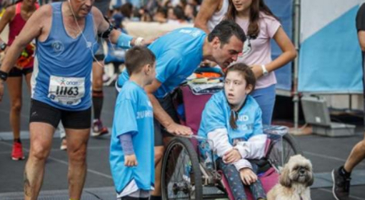 Ο Βασίλης Γερογιάννης τερμάτισε και φέτος μαζί με την κόρη του