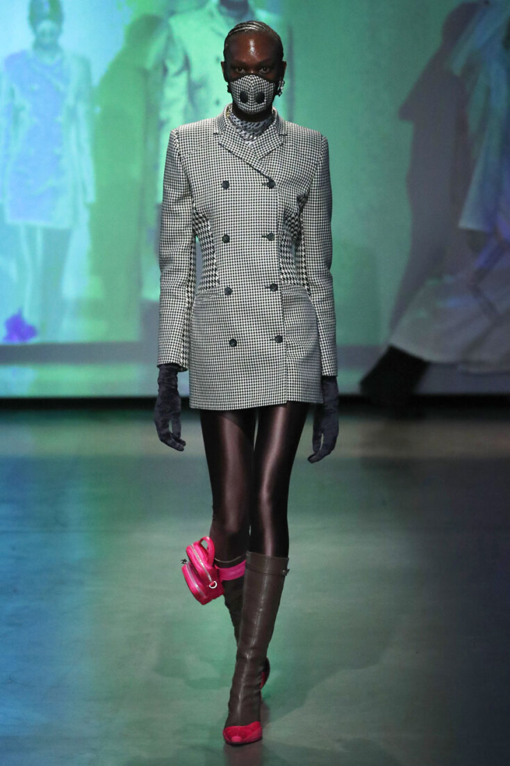 Από το show της Marine Serre ©Getty Images/  Estrop