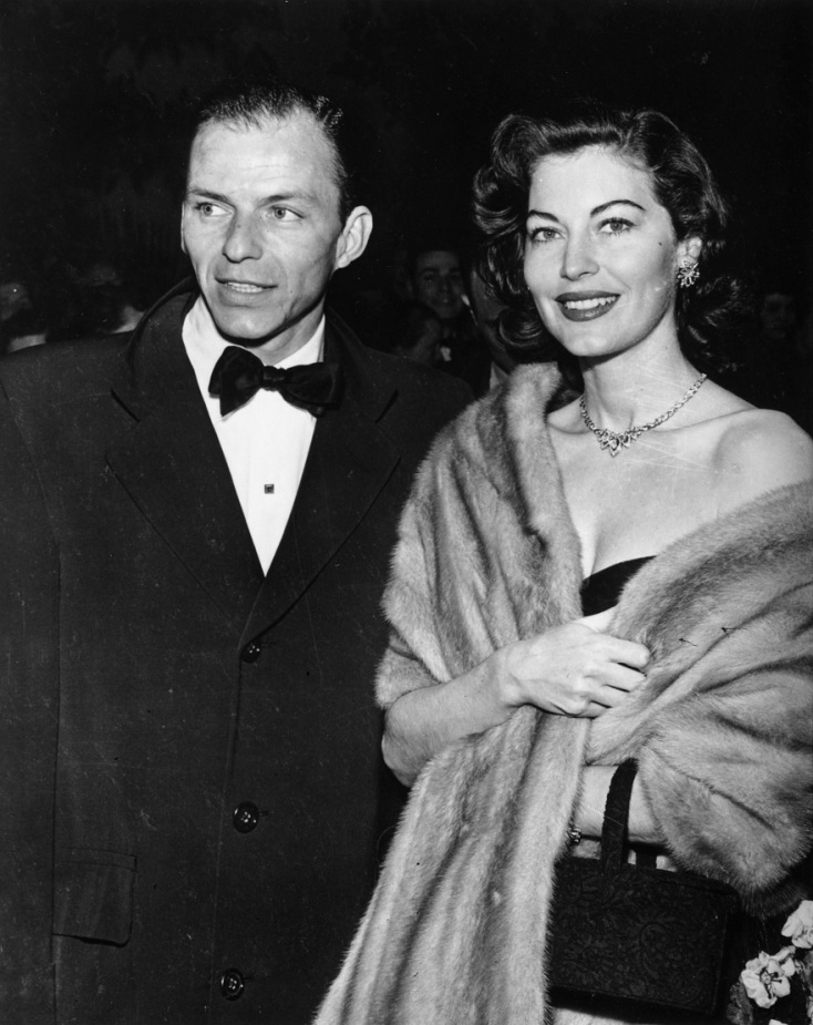 Ο Frank Sinatra με την δεύτερη σύζυγό του, Ava Gardner