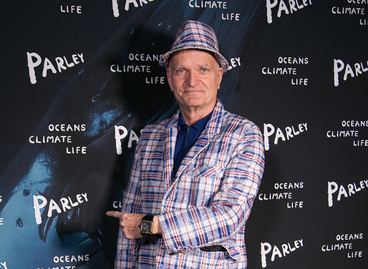 O Florian Schneider στο Παρίσι το 2015