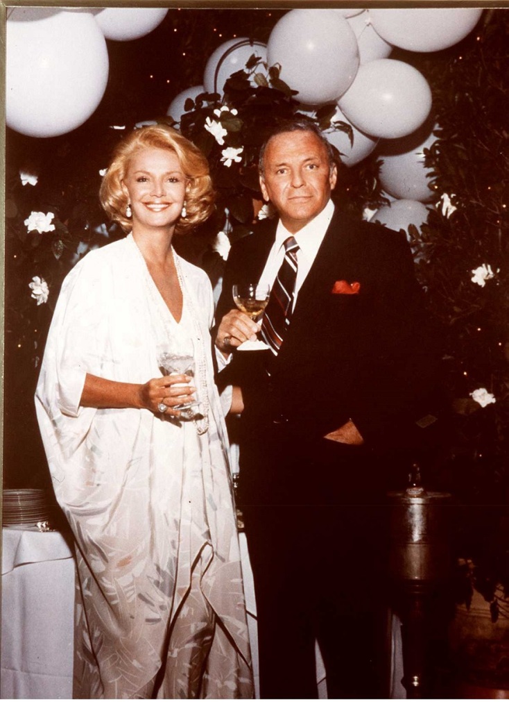 Ο Frank Sinatra με την τέταρτη σύζυγό του, Barbara Marx