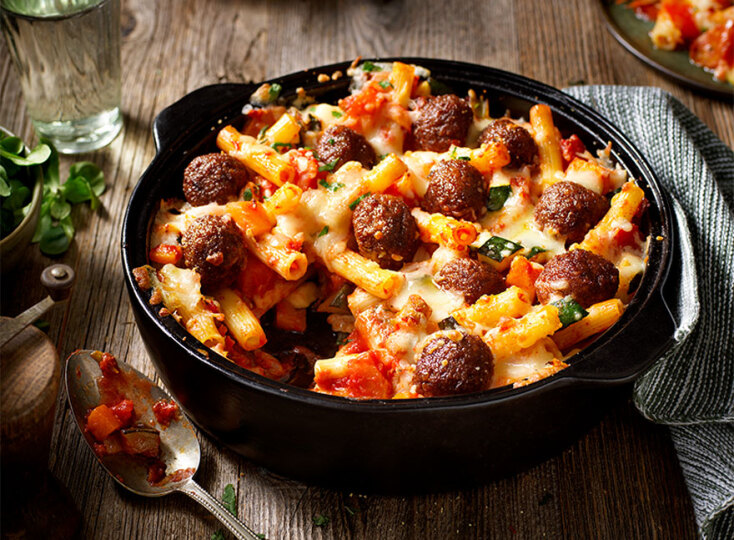 Πιάτο με Garden Gourmet Vegan Balls