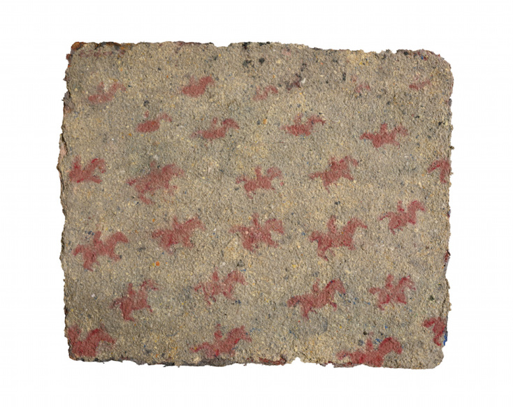 Πίνακας ζωγραφικής του Γιάννη Ευθυμίου από την έκθεση «Αγνώς Καβαλάρης» που φιλοξενείται στην Evripides&nbsp;Art&nbsp;Gallery.