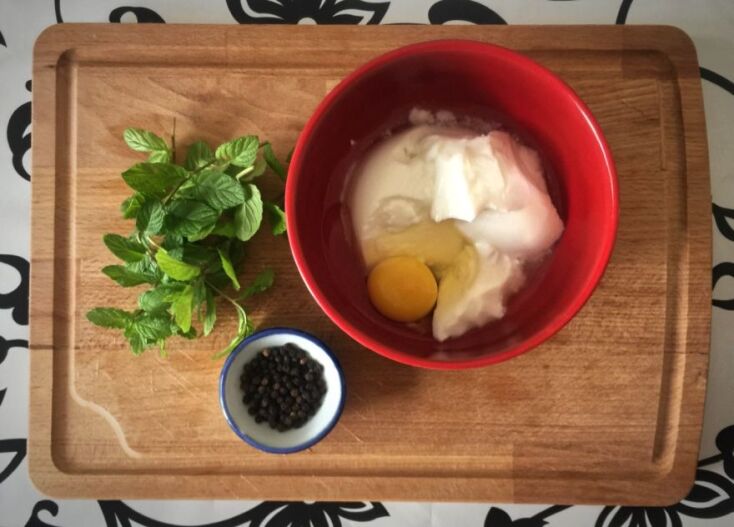 Υλικά για τη γιαουρτόσουπα