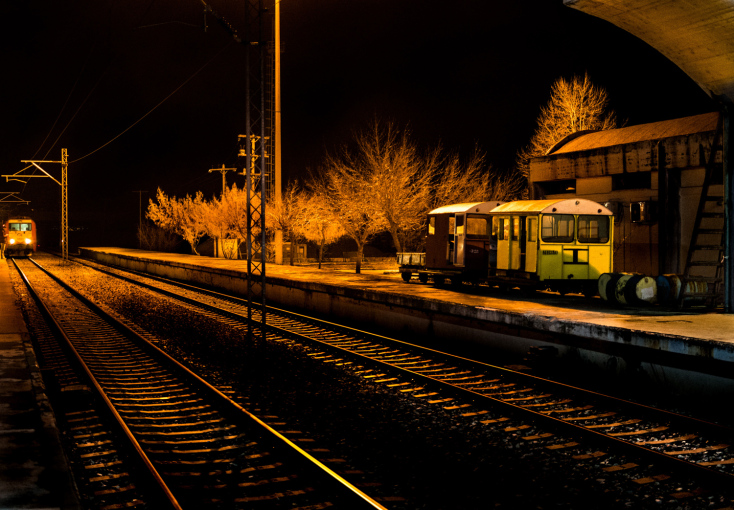 Ράγες σιδηροδρομικού δικτύου