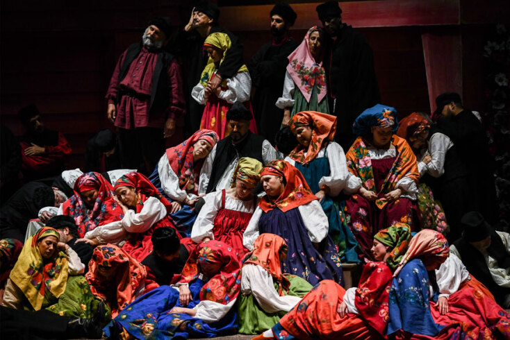 «Λαίδη Μάκβεθ του Μτσενσκ» στην Εθνική Λυρική Σκηνή © Άρης Μεσσήνης