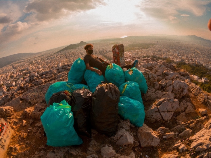 Οι Save your Hood καθαρίζουν τους λόφους της Αθήνας