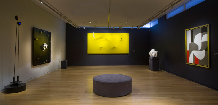 Άποψη του τέταρτου ορόφου του Μουσείου Γουλανδρή 