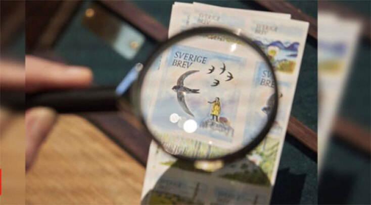 Γραμματόσημο με την Γκρέτα Τούνμπεργκ κυκλοφορεί στη Σουηδία